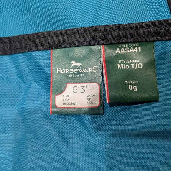 Amigo Mio 0g fill turnout sheet 75" - Picture 3 of 5